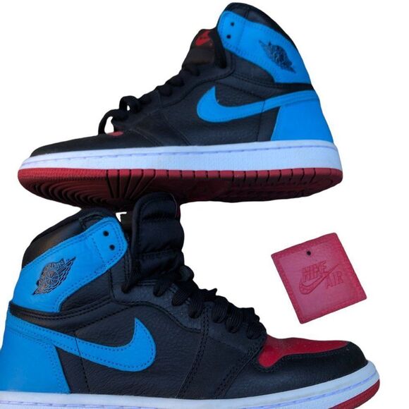 RARE Nike Air Jordan 1 Retro High NC To Chicago Leather Size 6 - Picture 5 of 16